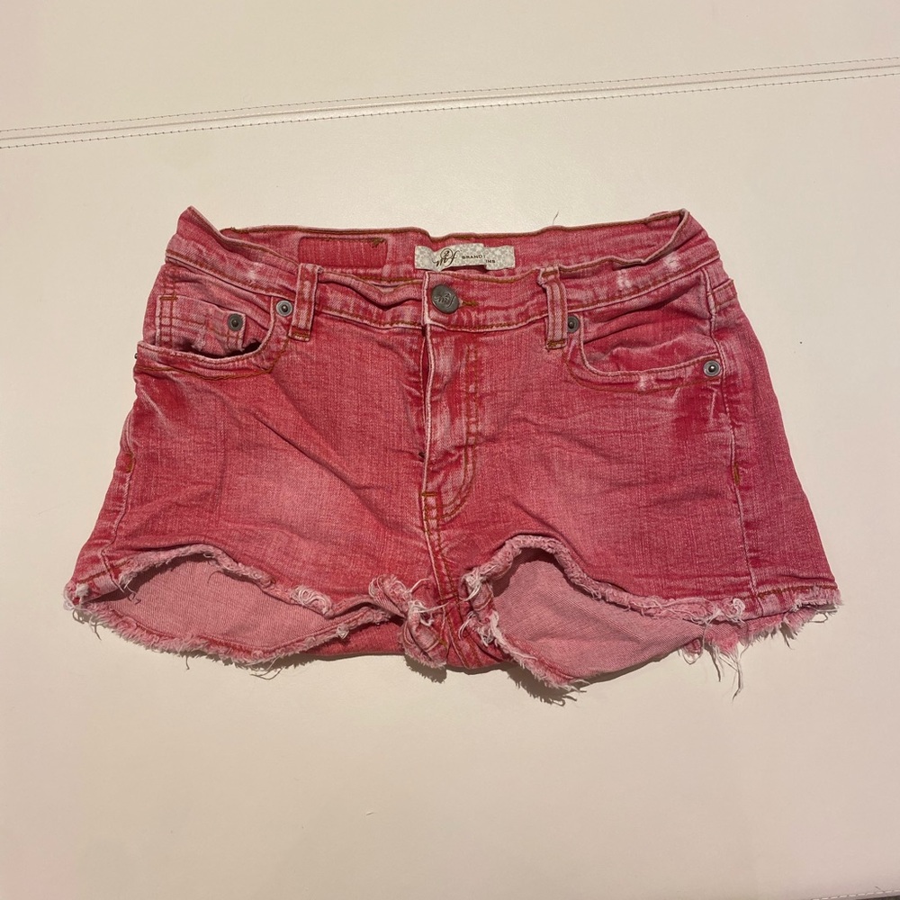 m2f brand denim mini shorts